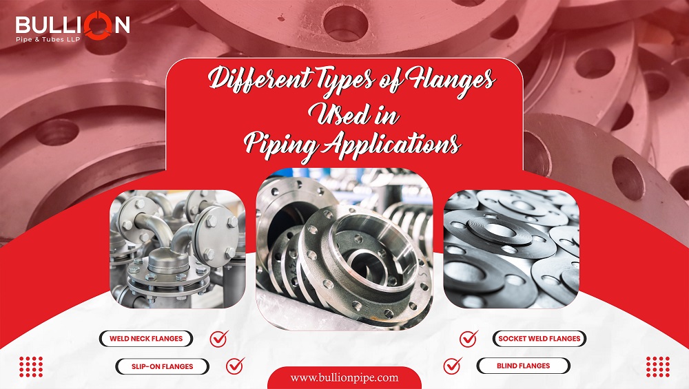 Types of Flanges in Piping Application