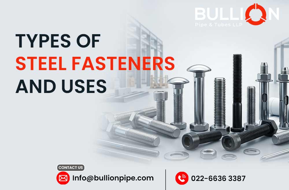 Types of Steel Fasteners and Uses