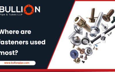 Where are fasteners used most? 
