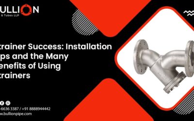 Strainer Success: Installation Tips and the Many Benefits of Using Strainers