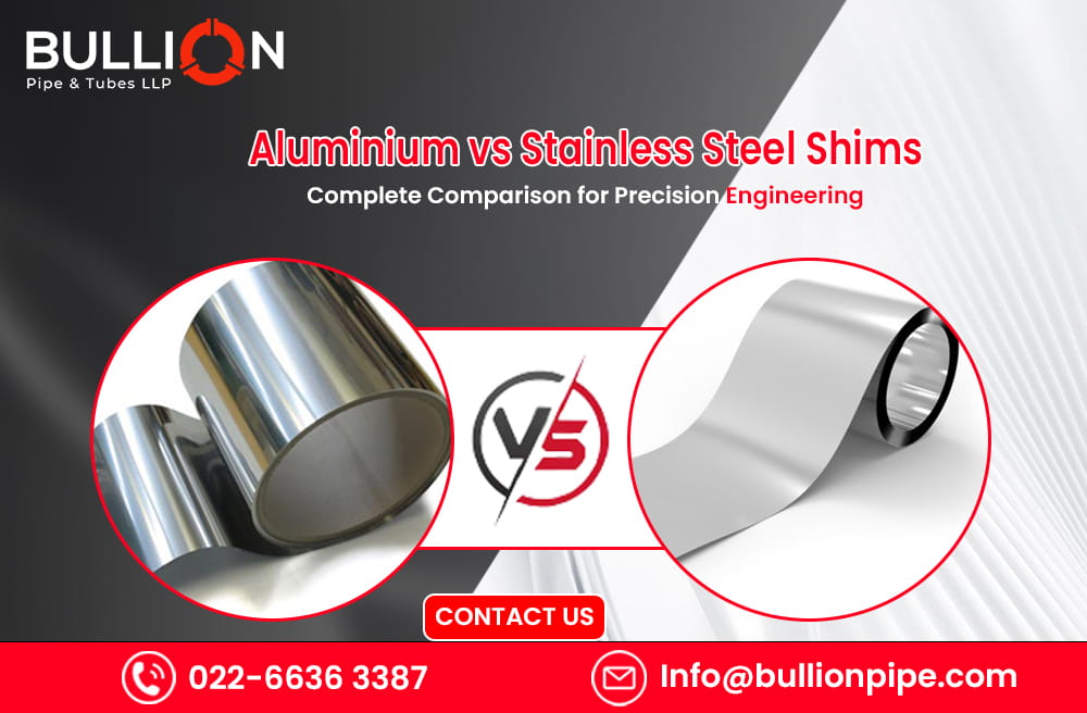 Aluminium vs Stainless Steel Shims: Complete Comparison for Precision Engineering