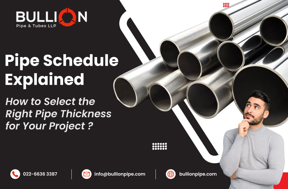Pipe Schedule Chart Explain